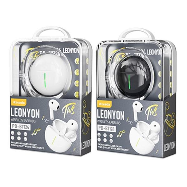 AUDIFONOS MANOS LIBRES BLUETOOTH PD-BT124 AZEADA NEGRO
