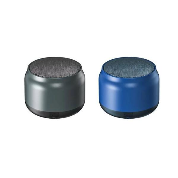 PARLANTE PORTÁTIL BLUETOOTH PD-S104 SERIE BLAZER AZEADA GRIS Y AZUL