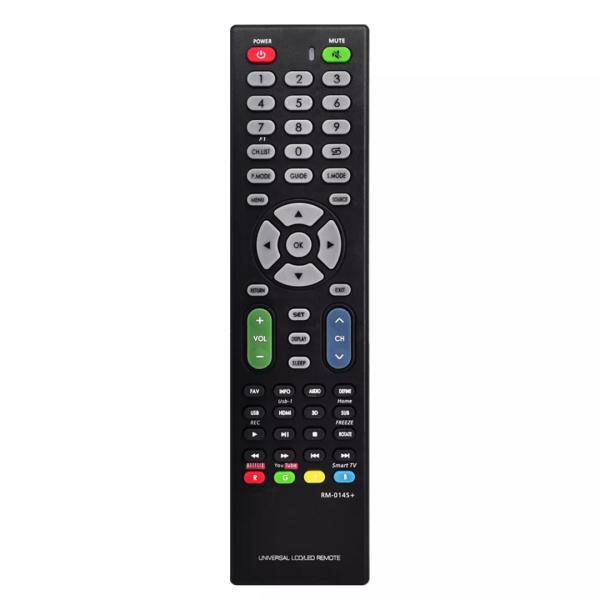 CONTROL UNIVERSAL TELEVISOR PANTALLA SMART TV RM-014S+PLUS