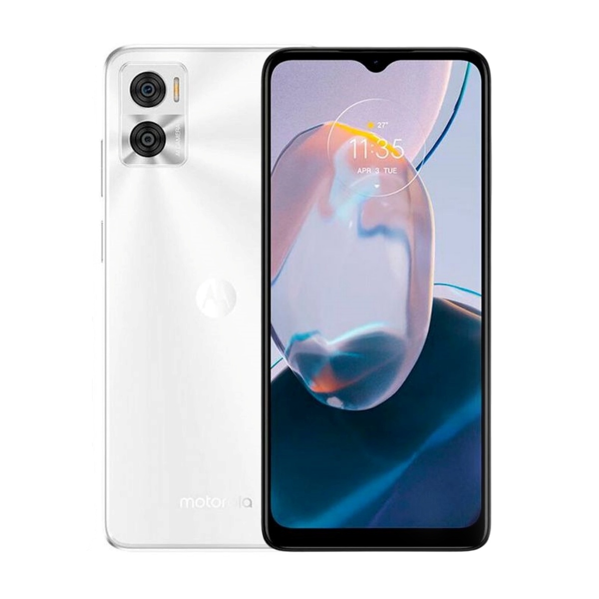 Motorola E22 - Smartphone - Android 128GB LIRIO BLANCO