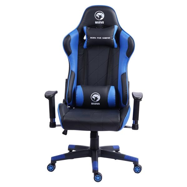 SILLA ESCRITORIO MARVO GAMER CH-117 AZUL